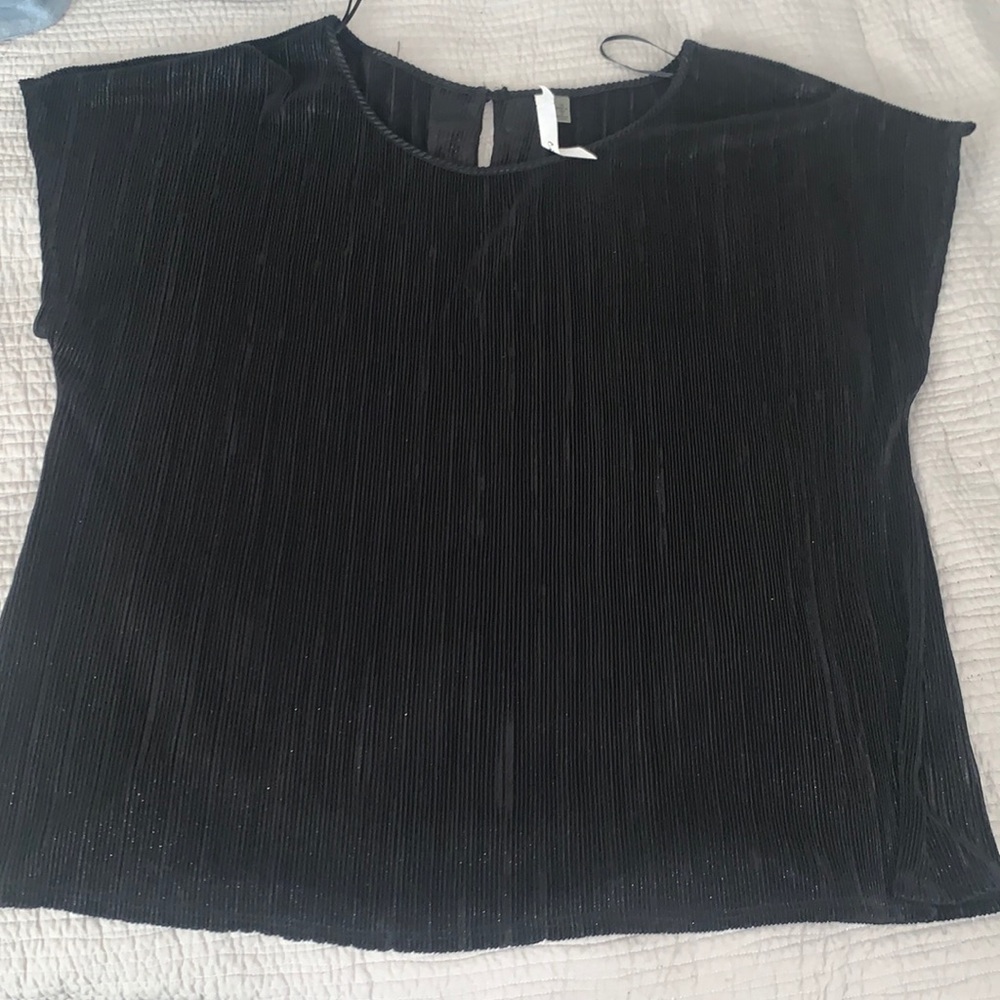 NY collection size 1X black color